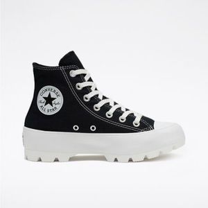Black Lug Sole Converse Shoes